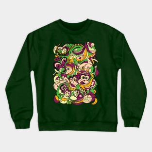 MONKEY - 12 Zodiac Animals Crewneck Sweatshirt